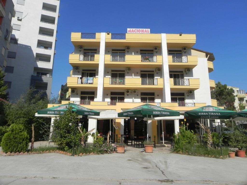 Hotel Nacional Durres Bagian luar foto